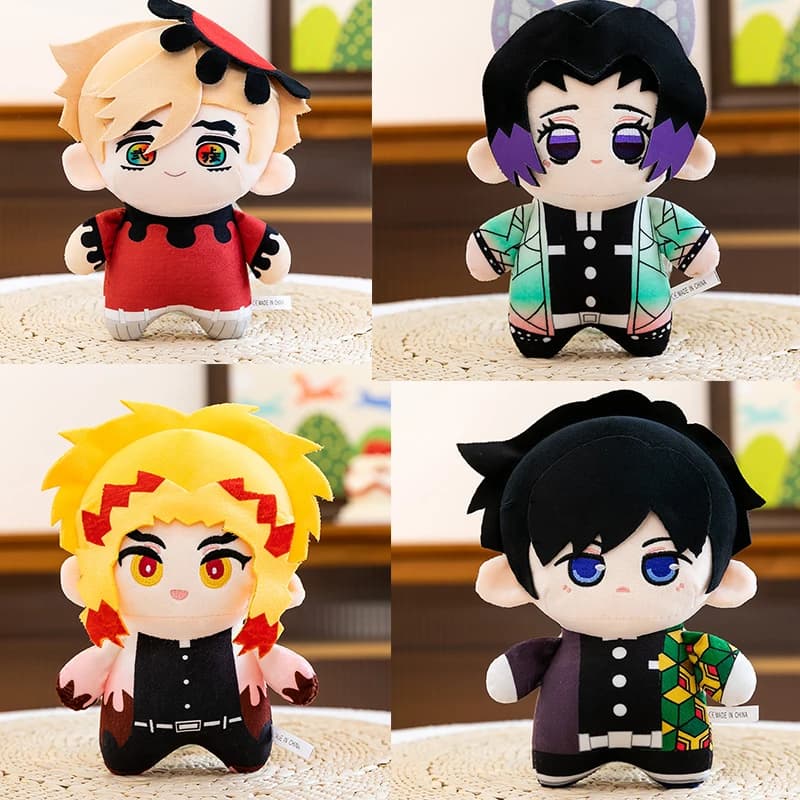 Peluche Demon Slayer da 20 cm: Giyu Tomioka, Muichiro, Nezuko, Shinobu Kocho, Kyojuro Rengoku - Bambole di cotone, animali di peluche, personaggi anime