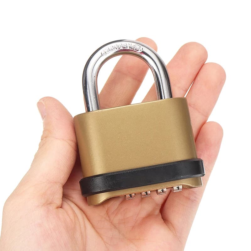 EGFirtor 4 Codice digitale Combinazione password Lucchetto in lega di zinco Accessori hardware Lucchetto intelligente impermeabile Sicurezza