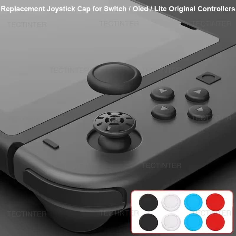 Cappucci di ricambio per joystick per controller Nintendo Switch/OLED/Lite Parti di riparazione per impugnatura analogica 3D per accessori per interruttori