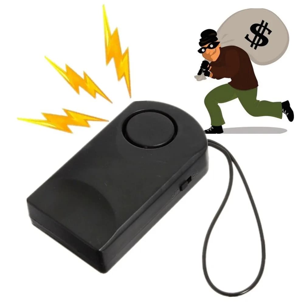 120dB allarme induttivo del corpo umano sensore tattile Wireless allarme di sicurezza manopola della porta ad alto volume allarme di ingresso antifurto