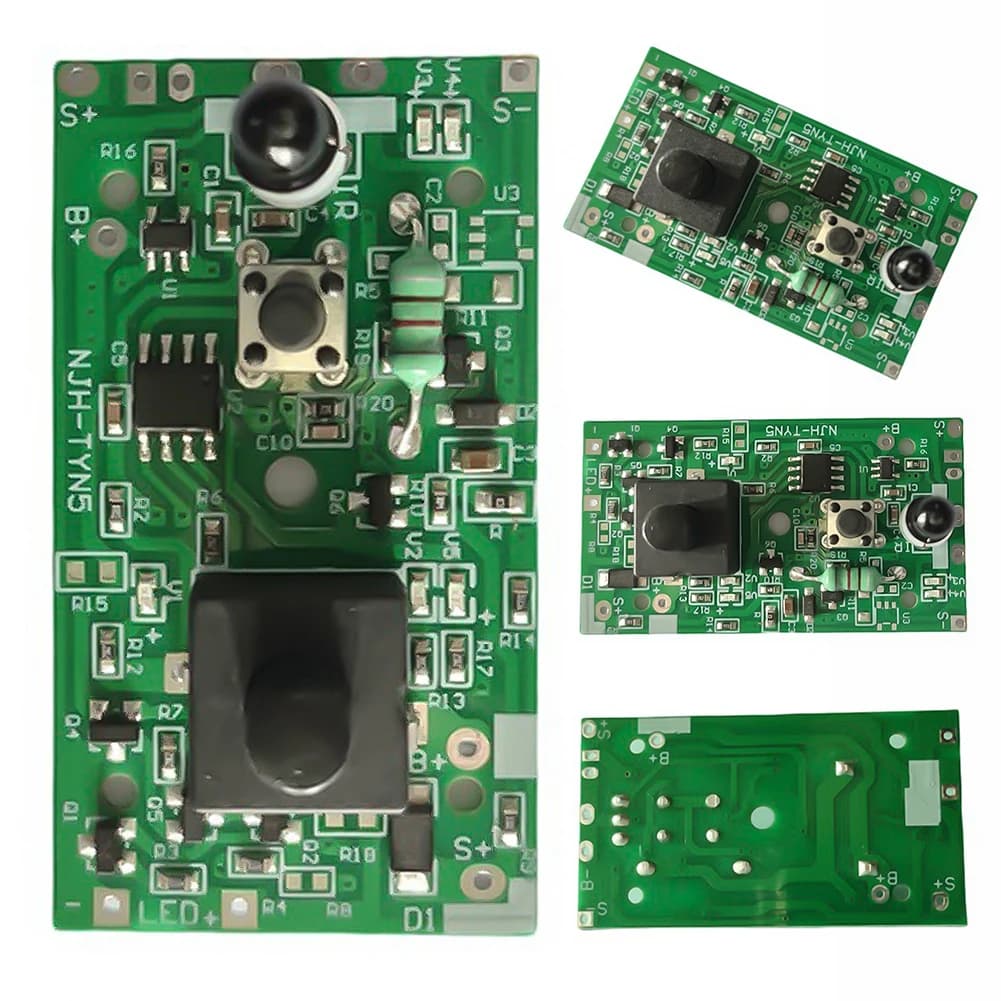 Modulo Controller per Luci Solari 3.7V Boost 24V 31V con Interruttore, 8 Modalità di Illuminazione, per Fai da Te