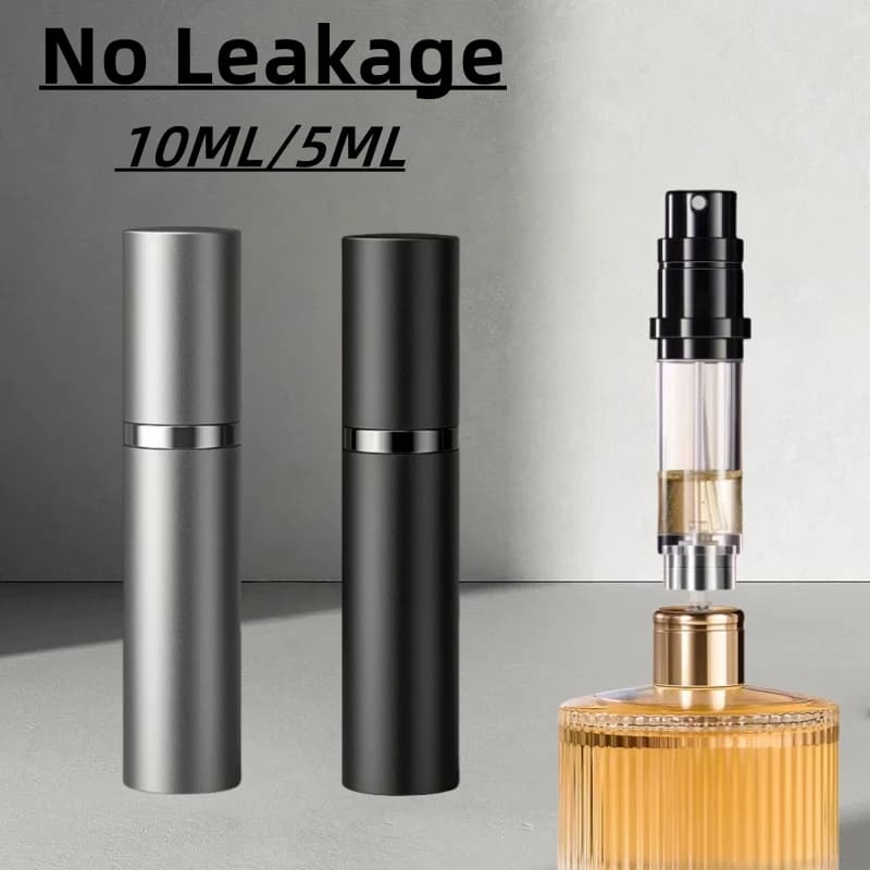 10ml 5ml Mini Filling Fund Bottles Dispenser Cosmetic Perfume Spray Reusable Spray Atomizer Bottle Container Portable Liquid