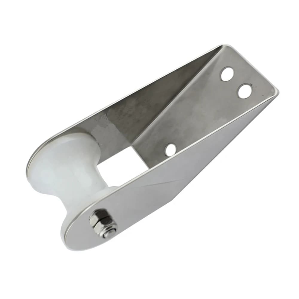 1PCS In Acciaio Inox 316 50X155mm Arco Staffe A Rullo di Ancoraggio Stamping Ruota A Rullo Di Prua Per Parti di Rimorchio Barca
