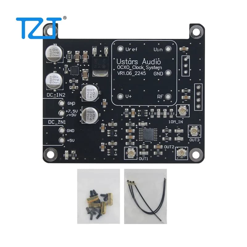 TZT OCXO crystal oscillator watch card at constant temperature only for Raspberry Pi 4B