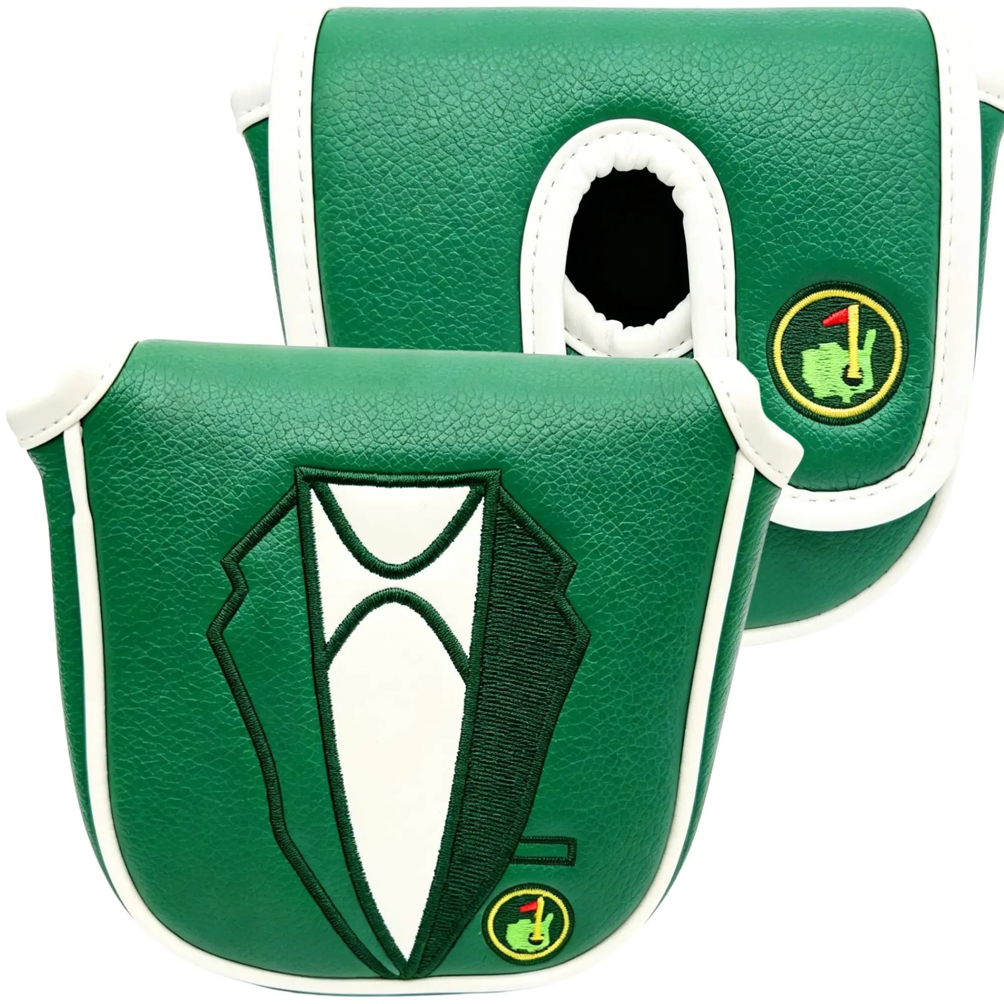 Premium Putt Cover for DF3, Golf Club Protector Putter Headcover with Green Jacket Pattern, Funny Golf Accessories for Dad