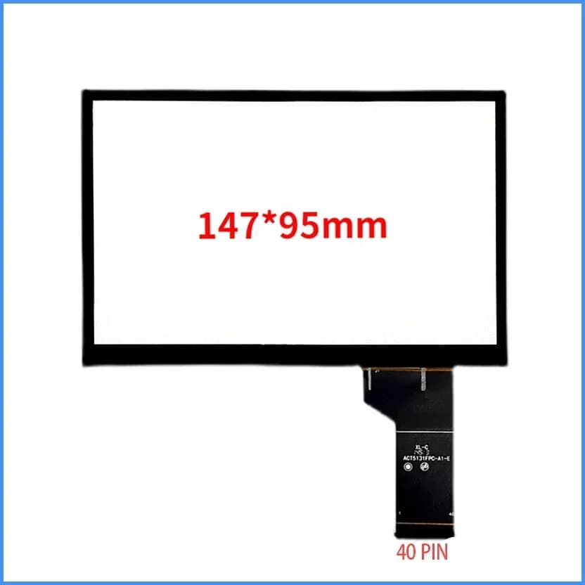 5 pz Nuovo Pannello Touch Screen ACT5131FPC-A1-E Per Volkswagen Originale MIB200 682 di Navigazione MIB 682 LCD STD2 PQ + /NAV RADIO UNITÀ