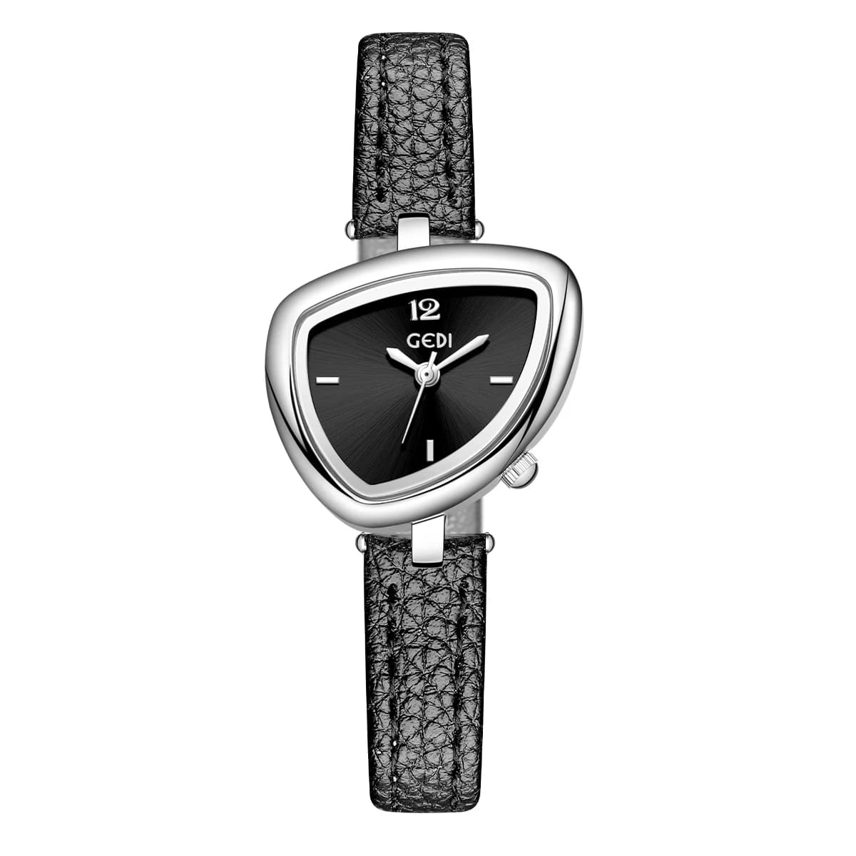 GEDI Luxury Lightweight Vintage Watch Single Dial Irregular Ladies Elegant Quartz Wrist Watch