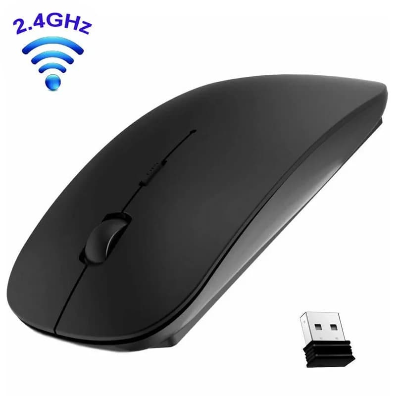New Mouse Wireless Bluetooth USB Chargeable Computer Laptop Macbook Gaming Mouse Gamer 2.4GHz 1600DPI