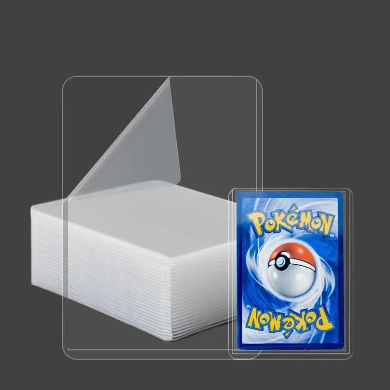25-50pcs Hard Card Sleeves Anti Scratch Holder Protector Fit For YuGiOh Pokemon Sports Collect Cards Storage Toy