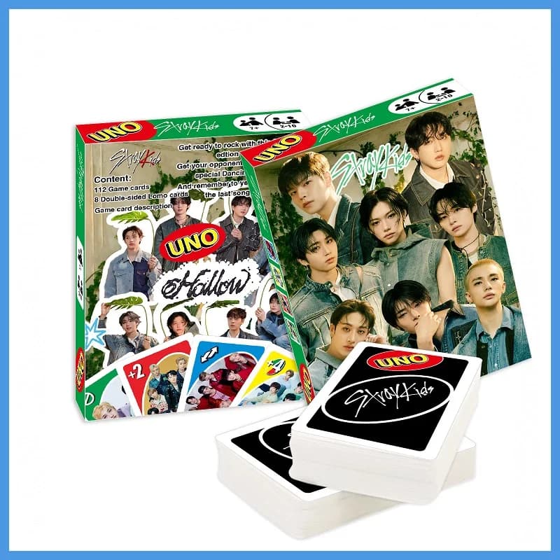 Nuove 120 Carte da Poker Straykids SKZOO, Carte Stellari Periferiche, Gioco da Tavolo, Regalo di Natale