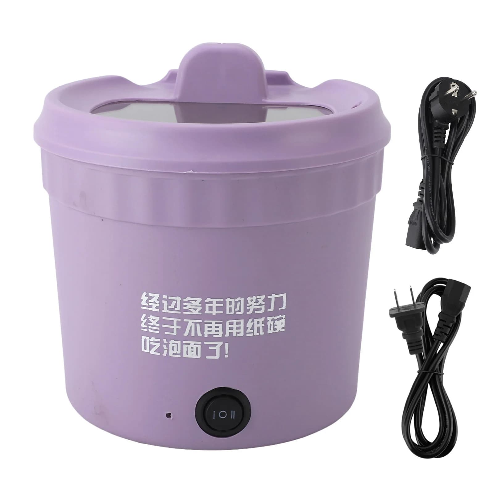 Fornello elettrico per noodle portatile multifunzionale facile da pulire piccola pentola elettrica a prova di bastoncino 1,2 litri per cucinare pasta