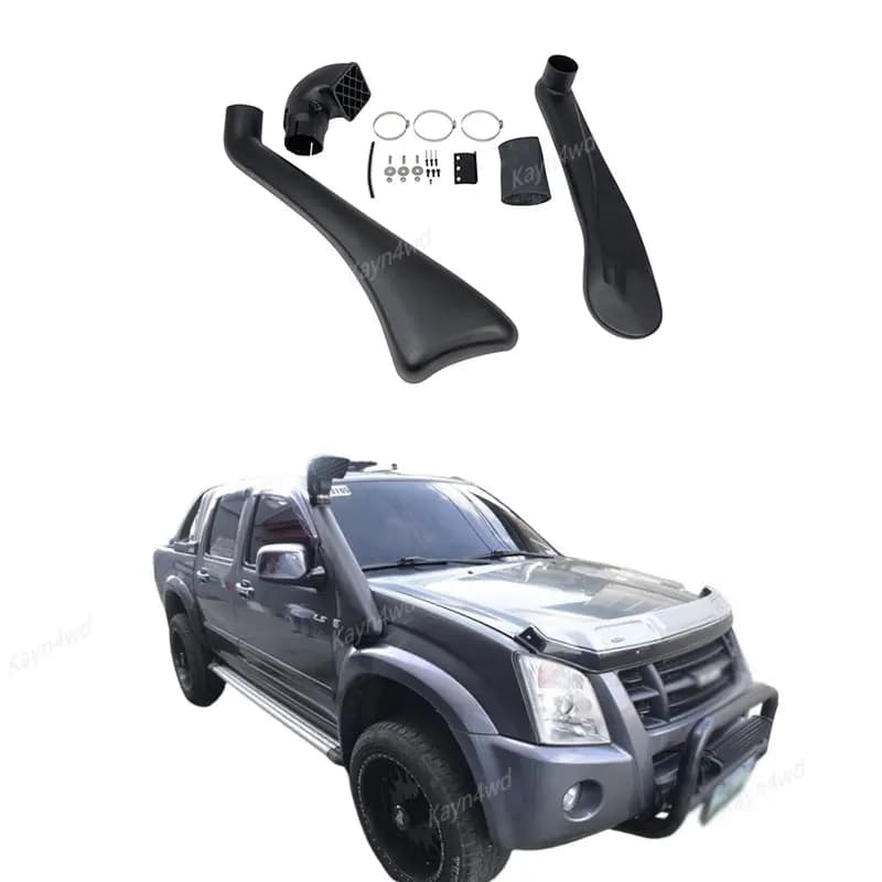 Pickup 4x4 Outdoor accessories Air Suction snorkeling kit for 2005-2012 ISUZU D-Max Dmax Rodeo and 2003+ Holden Rodeo Snorkel Pipe