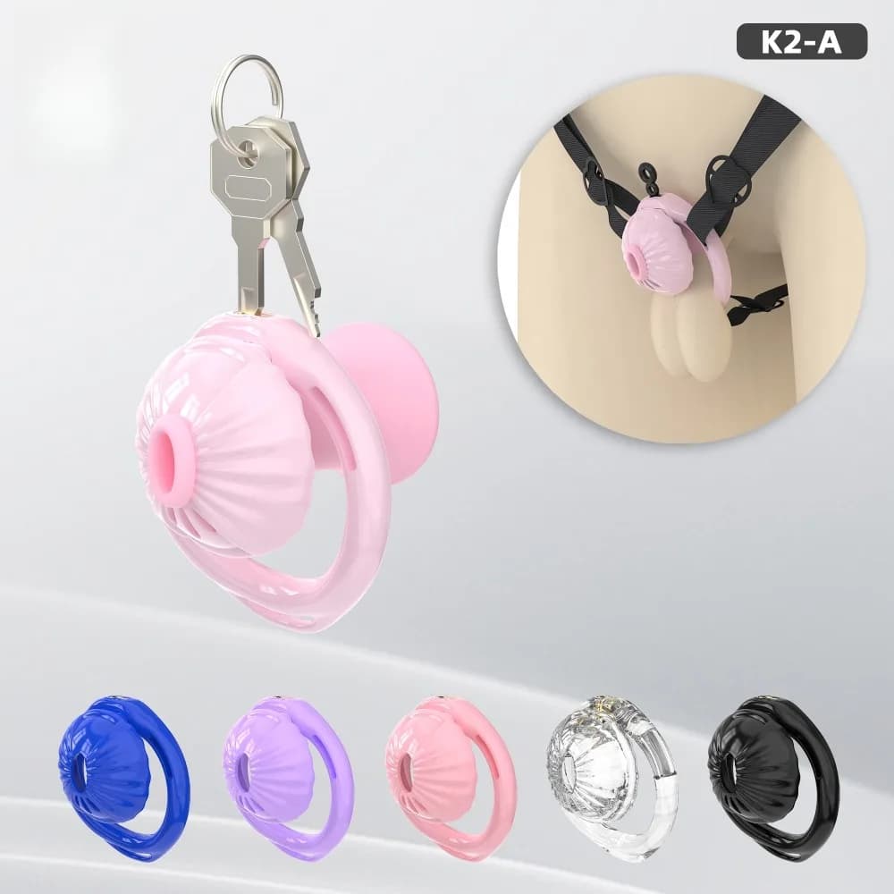 Small chastity cage with 6 penile rings Sand for cocks in ABS Sissy Block urethral chastity with catheter BDSM Adult sex toys for men