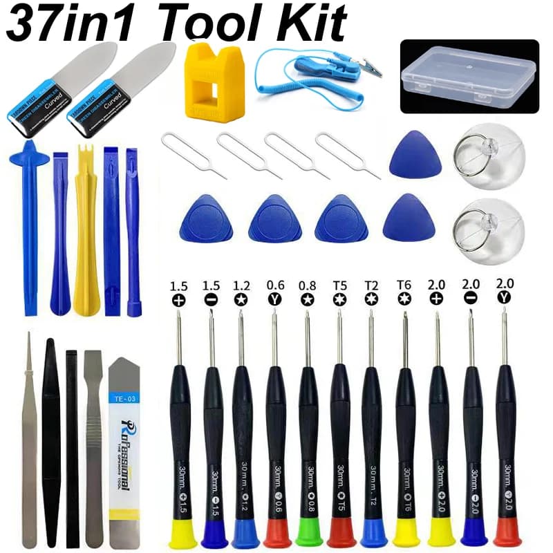 28/37/44 in1 Screwdriver Spudger Repair toolkit for lever opening for mobile phone iPhone Android Replacement hand tools DIY