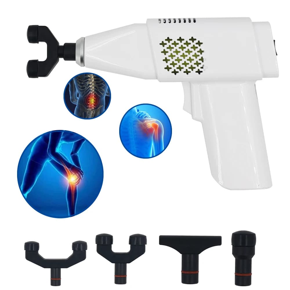 Electric Chiropractic Pistola 450N Chiropractic Adjustment Tool / Pulse Regulator Correction Cervical Massage Spinal Column