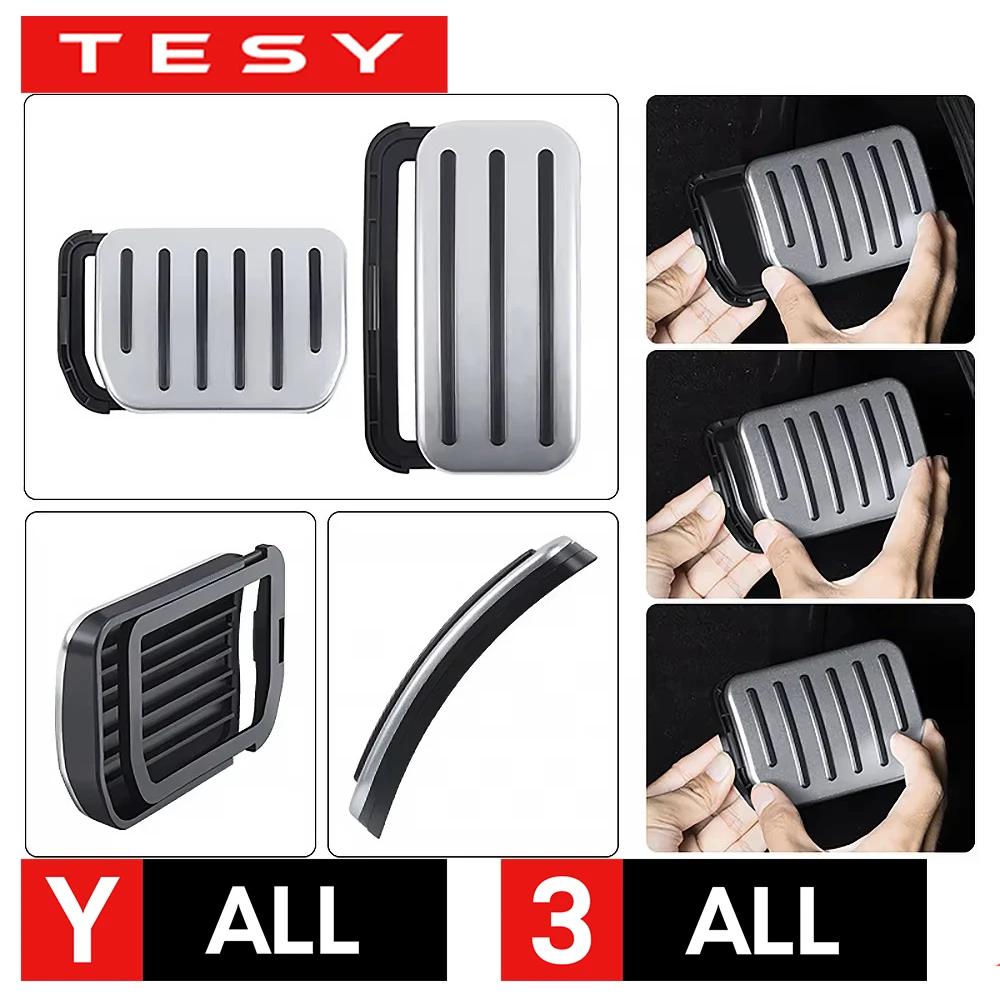 For Tesla Model Y Juniper 2025-2020 Launch Model 3 2017-2024 Highland Accelerator Brake Pedal