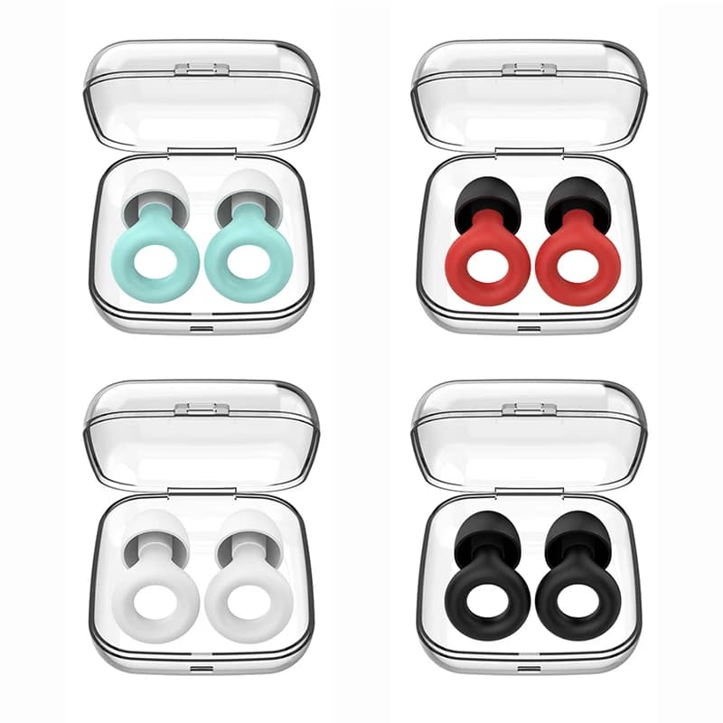 Silicone Ear Caps for Swimming Sleep Noise Cancellation Noise Reduction - Sound Reducing Disturbs - Supply of quality ring ear plugs