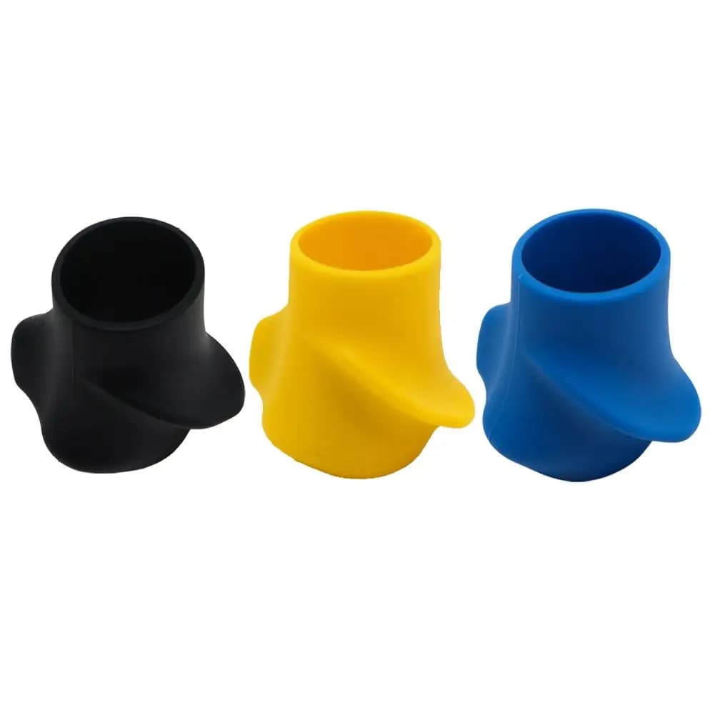 Dispositivo di correzione impugnatura racchetta da tennis in silicone, antiscivolo, portatile, supporto per impugnatura racchetta Peak, impugnatura confortevole per padel e squash