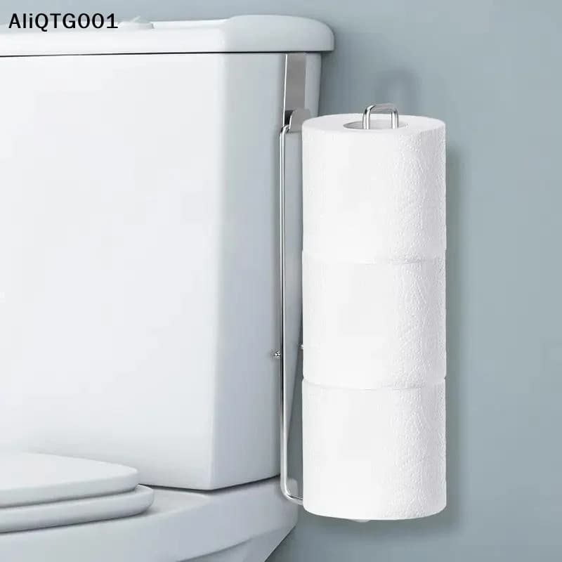 Portarotolo da parete in ferro per carta igienica e asciugamani - Organizzatore per il bagno