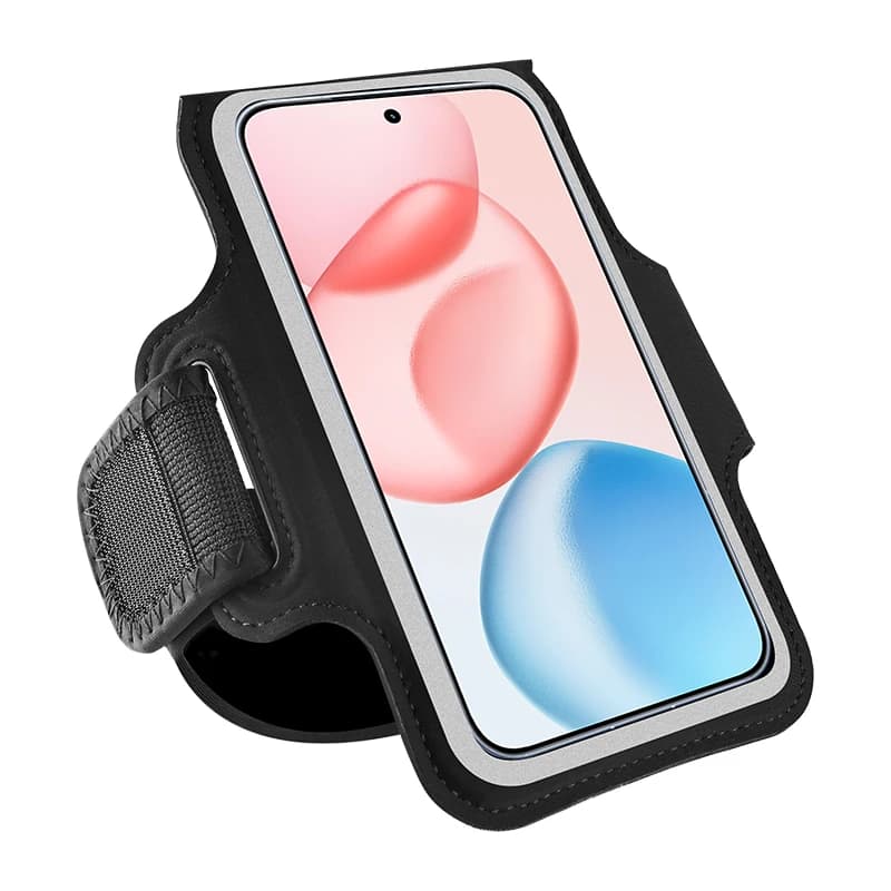 HAISSKY Elastic Belt Running Handbags Man Woman Outdoor Sports Training Touch Screen Bracelet for iPhone 17 16 Pro Max 17 Air 15 Plus