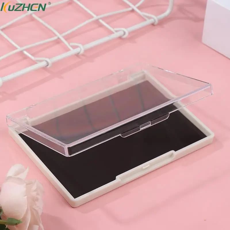 1pc nero opaco vuoto magnetico cosmetici tavolozza ombretto fard scatola trucco fai da te Glitter trucco dispenser Box bellezza