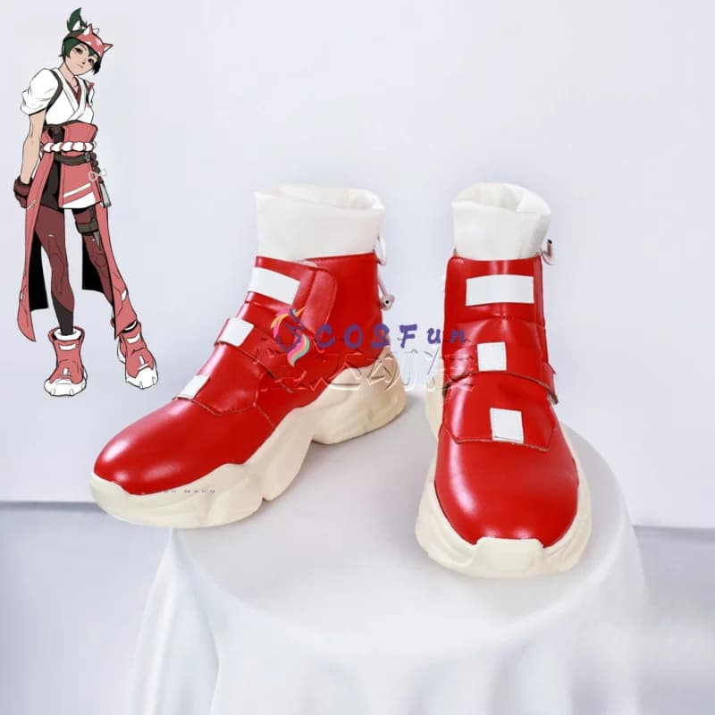 Game Overwatch Kiriko Cosplay Shoes Boots Footwear Halloween Party Costumes Accessories HERO Cos