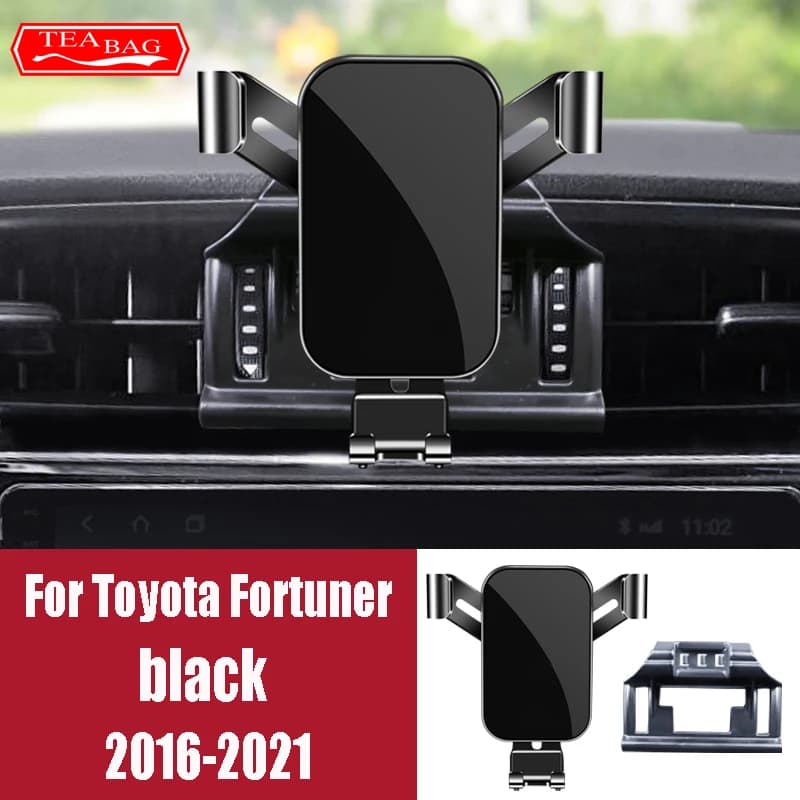 Portacellulare Auto Styling per Toyota RAV4 2013-2020 Fortuner 2016-2021 Auto gravità GPS navigazione staffa accessori interni