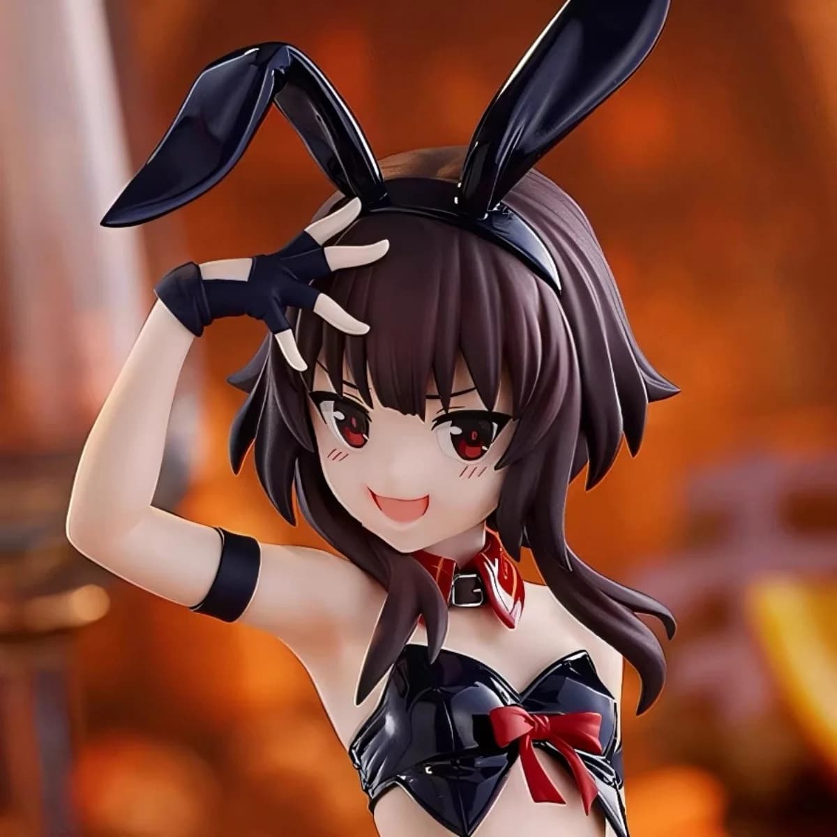 Aqua Kono Subarashii Sekai ni Shukufuku o! Megumin Pop Up Akua Bunny Ver. Anime PVC Action Figure Giocattolo da Collezione Modello Bambola