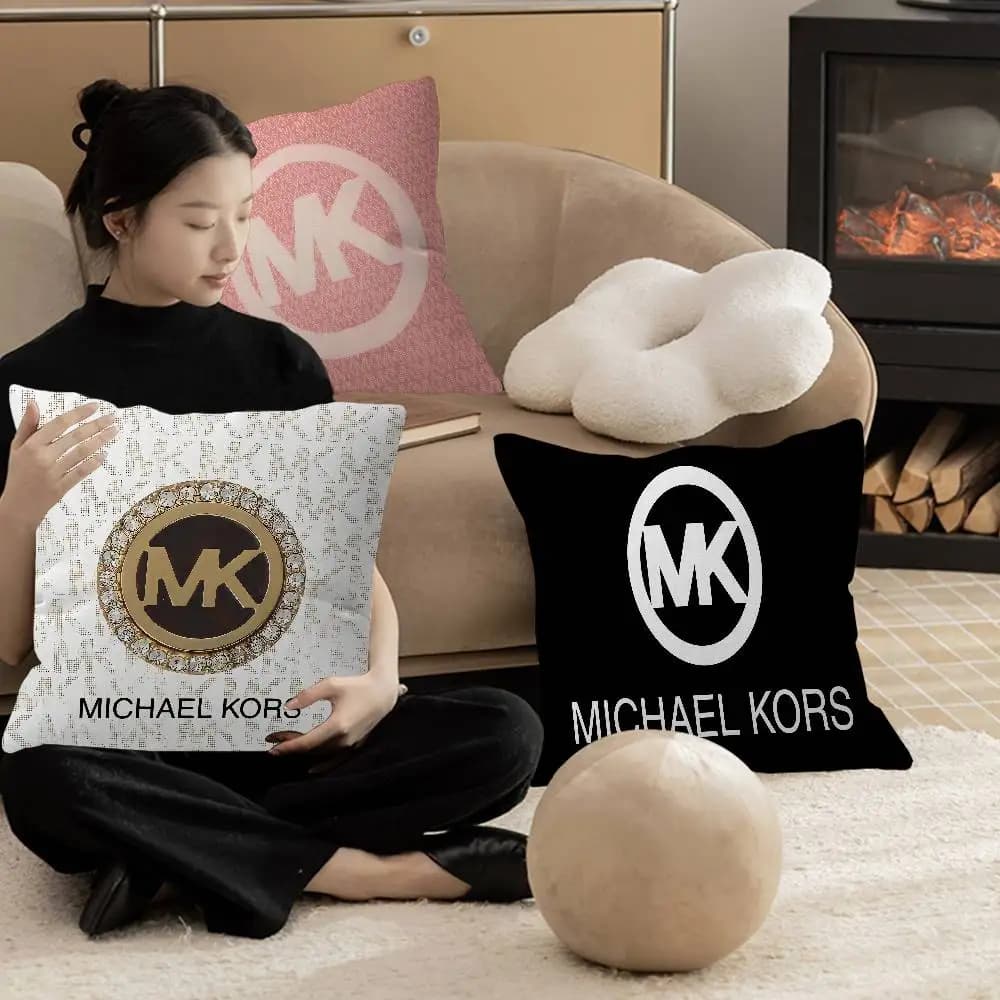M-Michaels-Fashion-Kors Pillow Anime Pillow Sofa Bed Head Pillow Cover Cushion Cover 45x45 cm Fashion