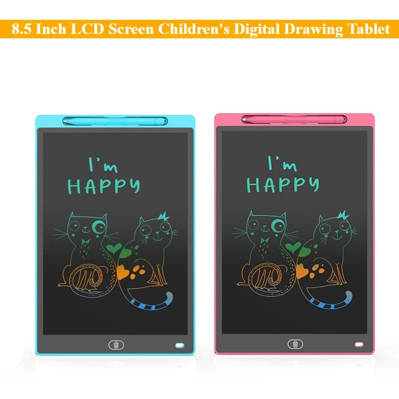 Tavoletta da disegno digitale per bambini con schermo LCD da 8,5 pollici Lavagna elettronica con penna per scrittura a mano Stylus Pad Schermo LCD regalo
