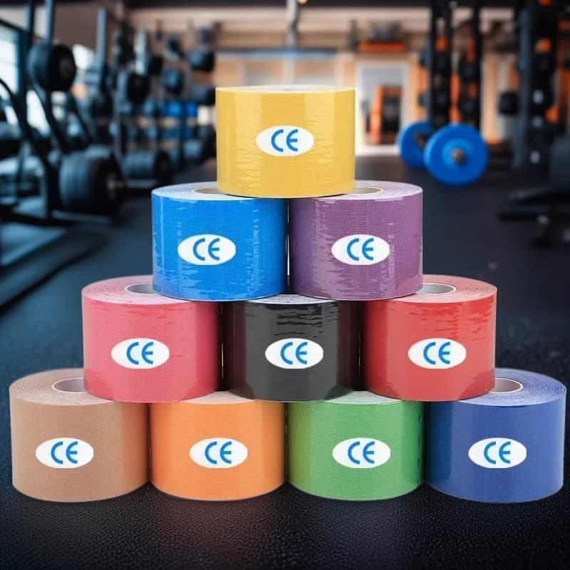 Sports Waterproof Kinesiological Tape Stickers Athletic Bendage Protector for muscle recovery Reggiatura Sollievo dal Pain Tennis Gym