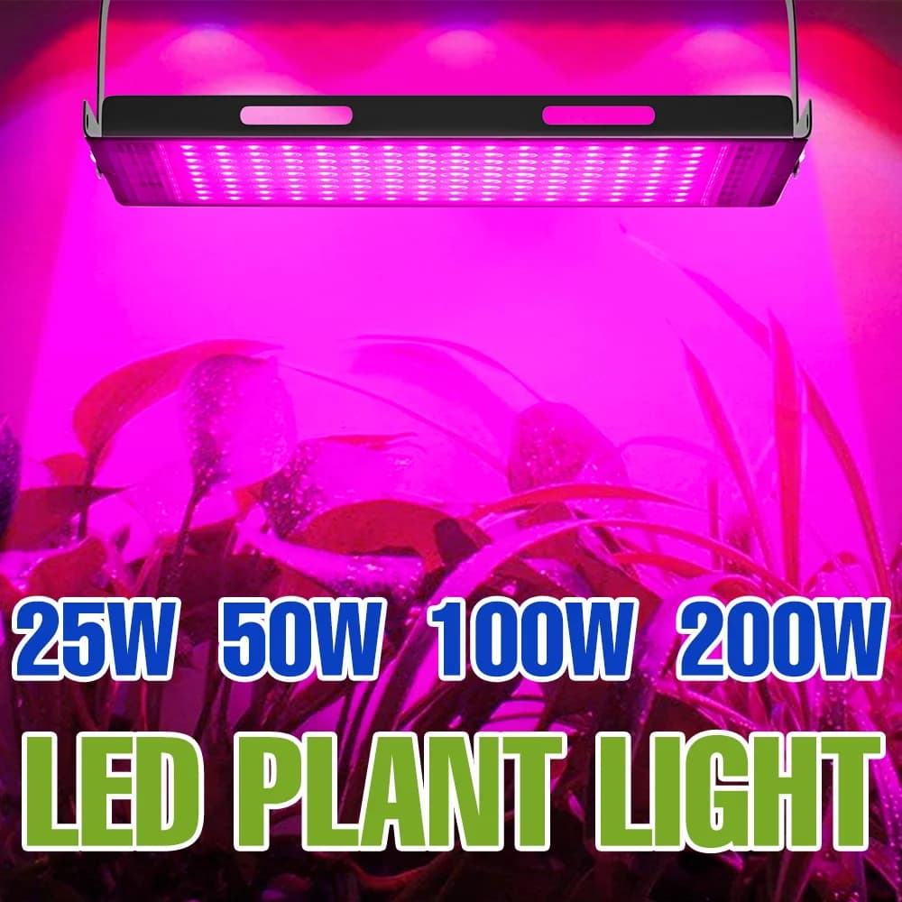 LED Lamp for Indoor 200W Spectrum Cultivation, Lighting for Serre, Flowers, Vegetables and Semi