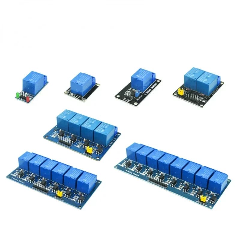 Available, 5 V 12 V, 1 2 4 6 8 channels, 1 2 4 6 8 routes, relay module with output relay optical mating for Arduino