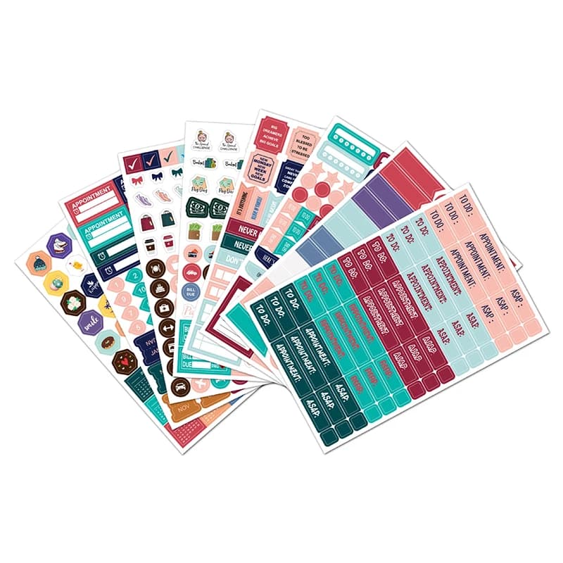 PLANNER STICKER Business Fitness Payment Day Theme Planning Sticker per quaderni fai da te cancelleria adesivi per Note adesivi per la pianificazione