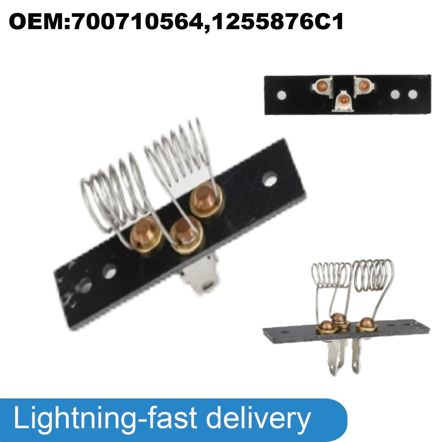 1255876C1 ;700710564 Resistenza di velocità per asciugacapelli per trattore IH, raccoglitrice di cotone, combinato