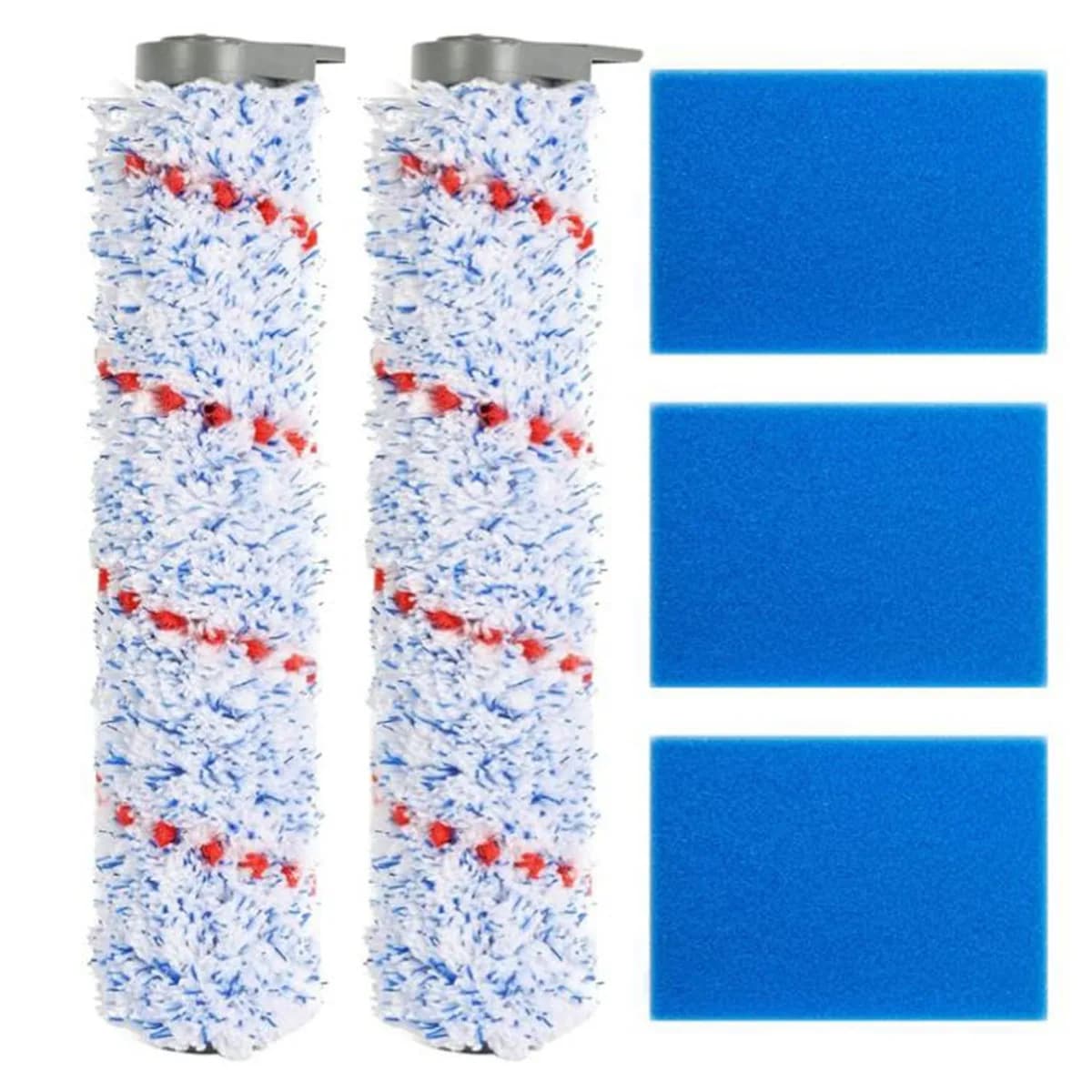 A09G-Rullo brush filter and spare parts in pre-filter foam for dry and wireless vacuum cleaner Tineco IFloor HF10E-01