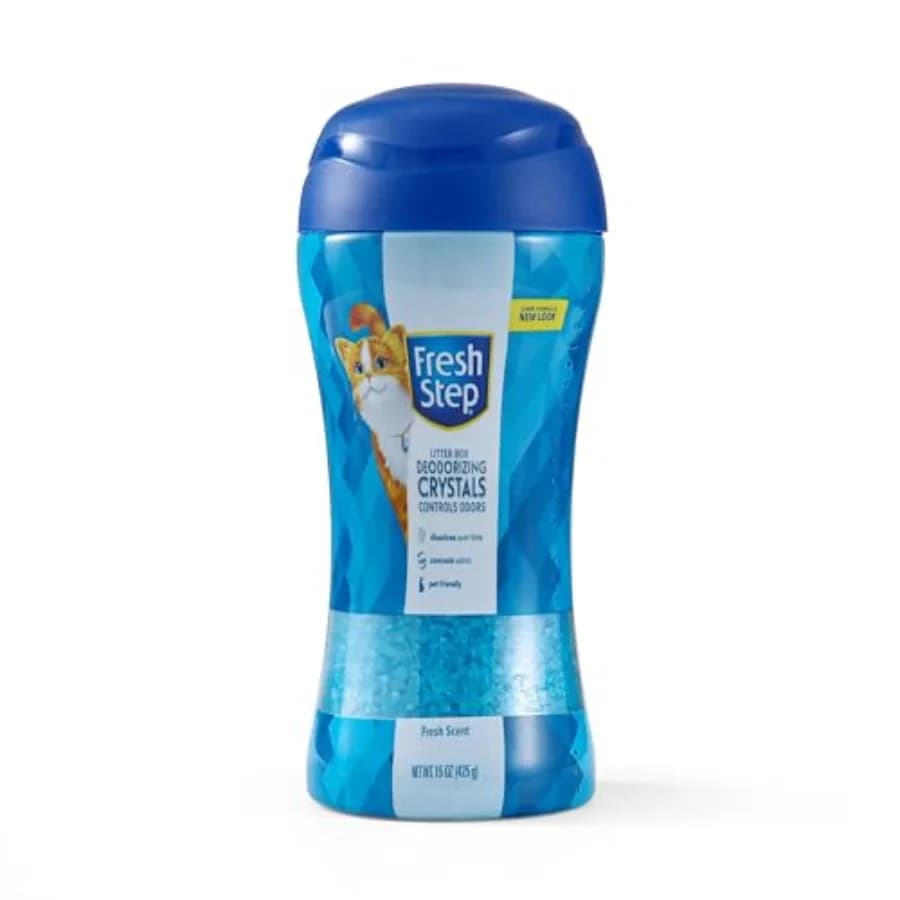 Cristalli Deodoranti Non Tossici per Lettiere per Gatti con Proprietà Neutralizzanti degli Odori per Controllare gli Involucri e Mantenere la Casa Pulita