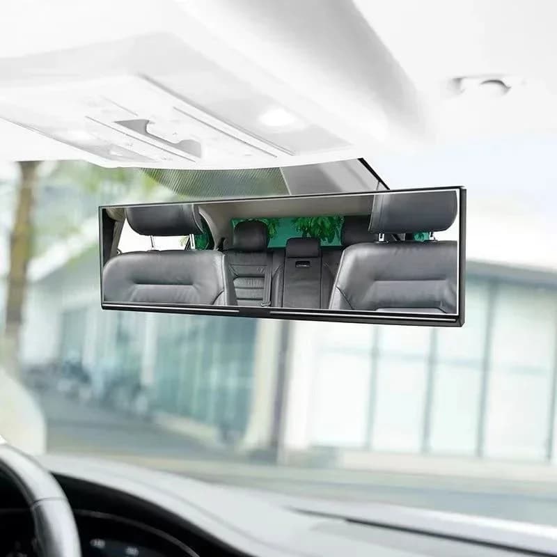 Specchietti Retrovisori per Auto, Specchio Convesso Grandangolare Antiabbagliamento, Ampia Visione Panoramica, Monitor Ausiliario