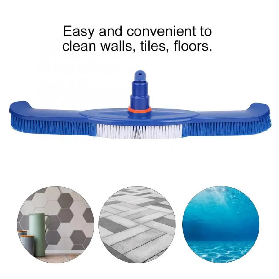 Pulitore per piscina Pulizia Spazzola di aspirazione Strumento per la pulizia Attrezzatura per piscina Aspirazione Testa di aspirazione Forniture pulite fuori terra