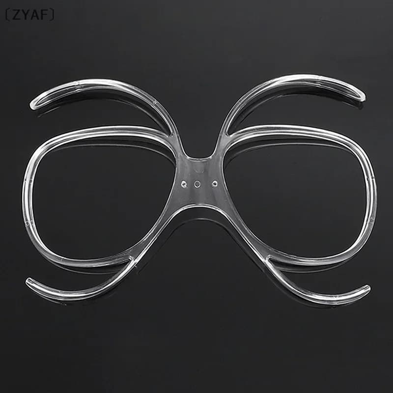 〔DD329〕Clip Universale a Farfalla per Occhiali da Sci, Adattatore Ottico per Occhiali da Sci con Prescrizione, Inserto RX Pieghevole per Occhiali da Moto