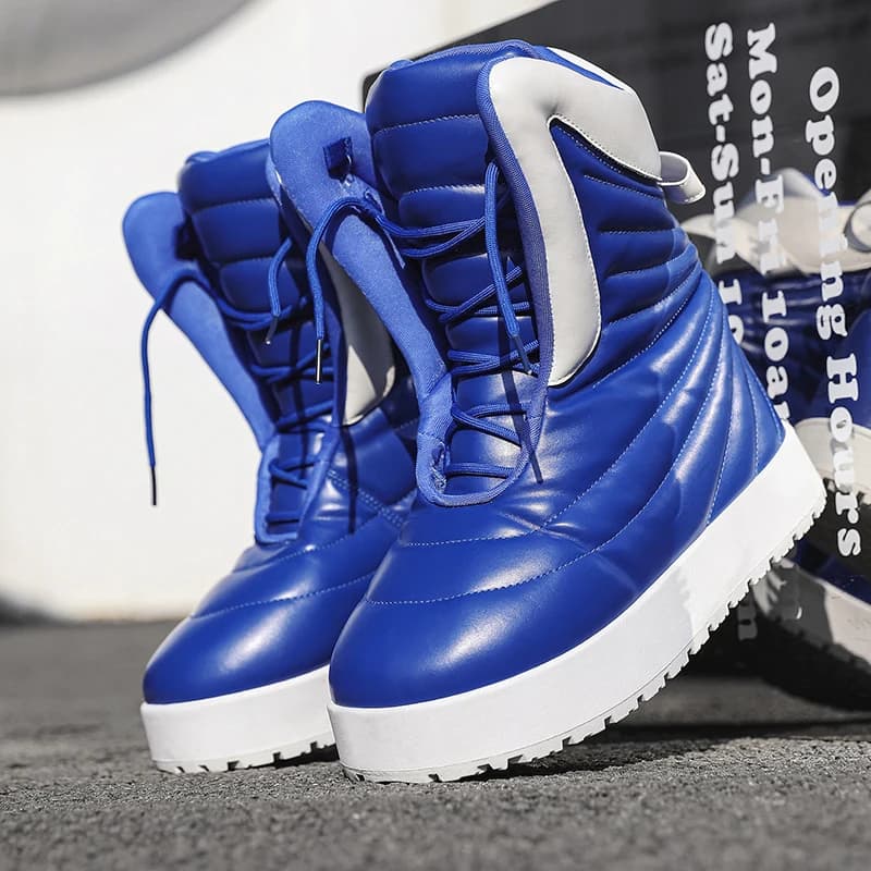 men's Boots 2025 New Women's Slippers Hot Men's Shoes Waterproof Anti-slip Plush Shoes Men's Boots Men's Sneakers Winte