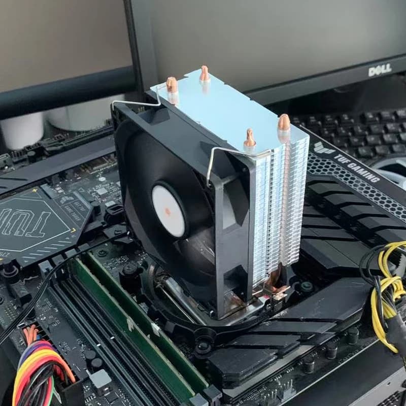 X99 CPU Air Cooler Processore PC Ventilatore senza luce per Intel LGA 775 1366 1150 1151 1155 1700 2011 1200 X79 AMD AM3 AM4 AM5