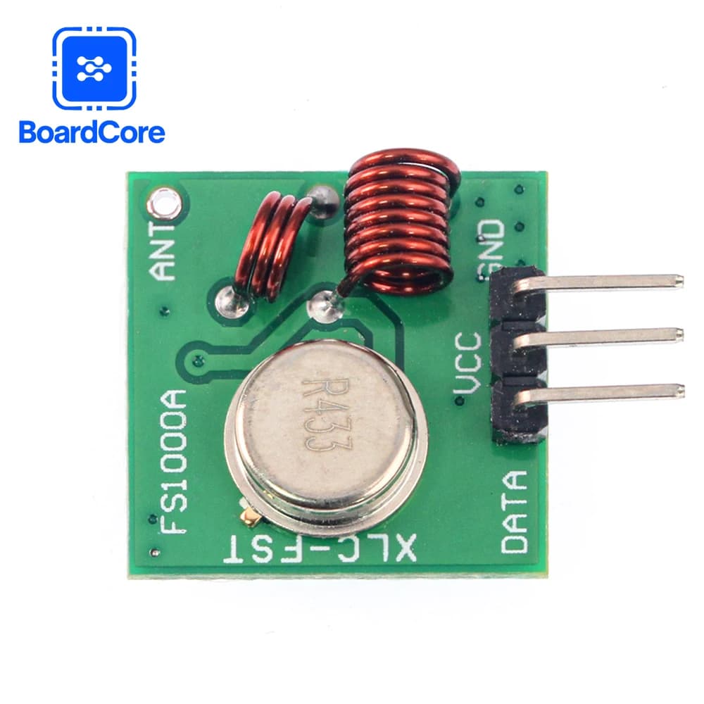 Wireless RF 433 Mhz Transmitter Module for Arduino Raspberry Pi /ARM/MCU WL DIY Wireless Remote Control Kit
