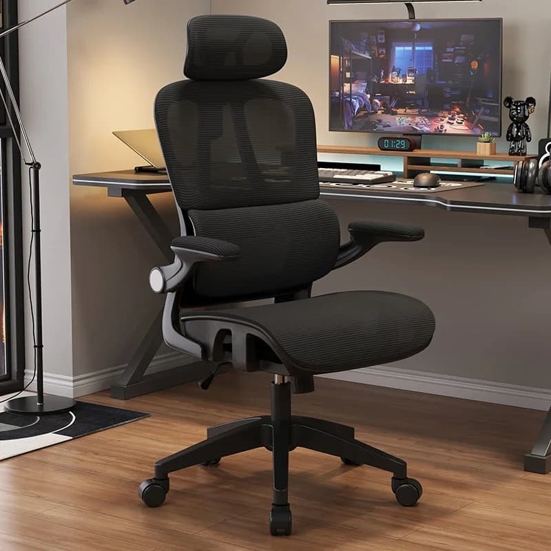 Sedia da Gaming Ergonomica di Lusso, Comoda Sedia da Ufficio con Schienale Alto Regolabile, Sedia Ergonomica di Design, Arredamento Mobile Premium
