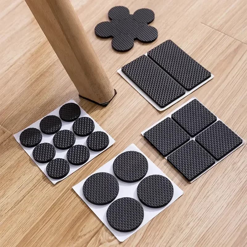 Protective legs cushions for self-adhesive furniture Leg cushions for anti-scratch chairs Protective floor cushions for DIY furniture
