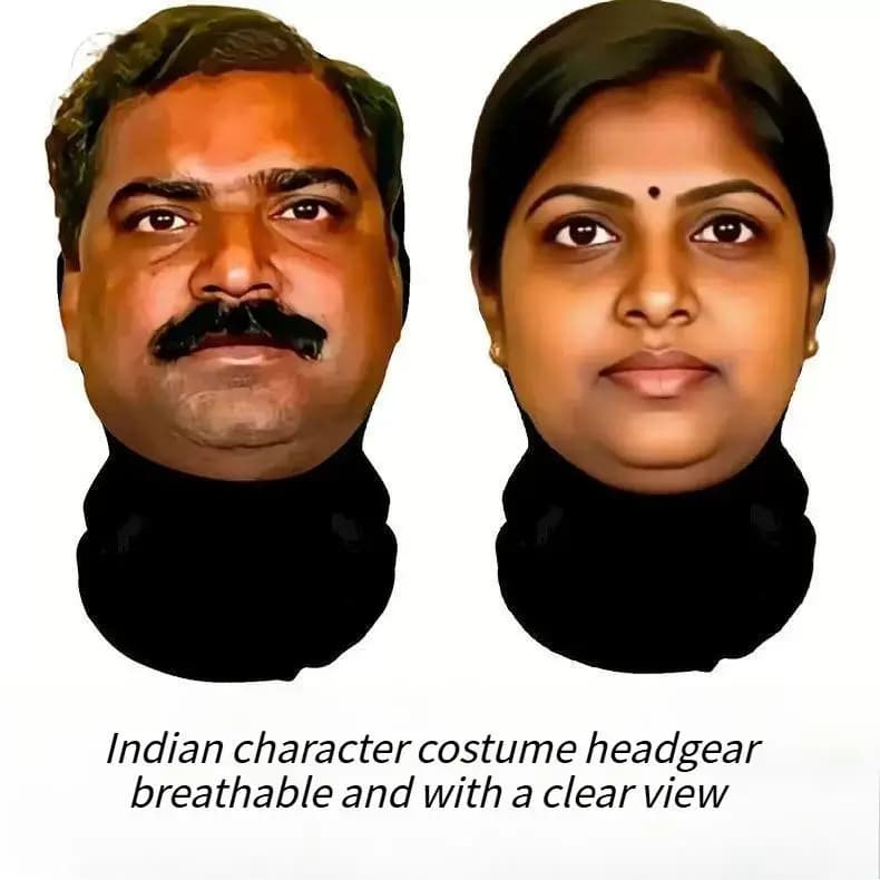 Fun and abstract cosplay mask, essential equipment for cycling out