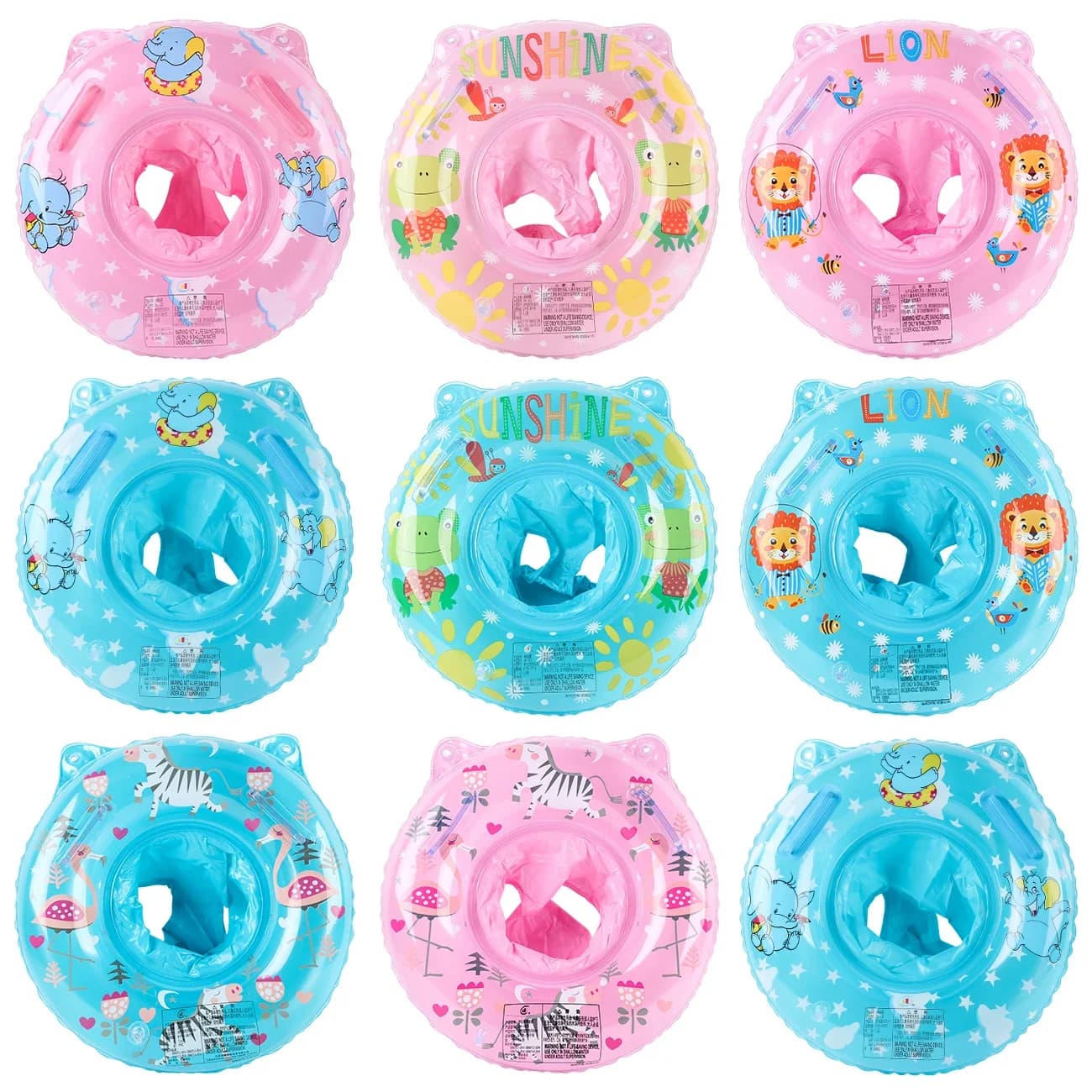 Galleggiante gonfiabile per piscina per bambini, giocattoli da spiaggia estivi Galleggianti per bambini di 3-5 anni, Galleggianti per bambini con anello da nuoto