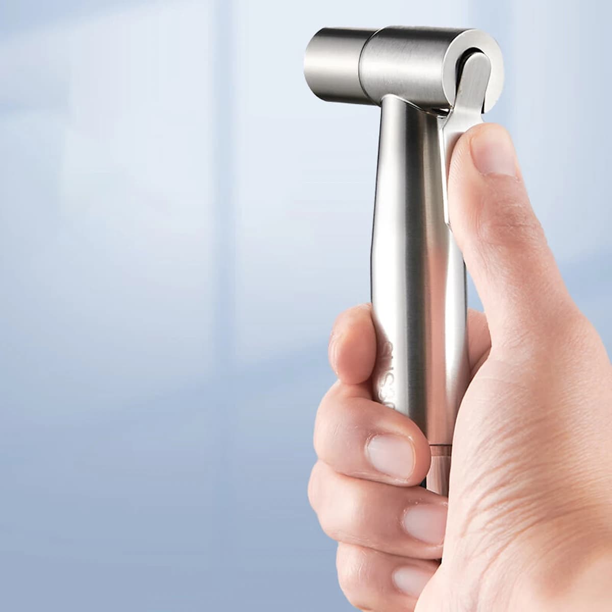 Rubinetto in acciaio inossidabile Pistola a spruzzo Rubinetto per bidet per WC portatile Spruzzatori per bidet a mano in acciaio inossidabile Spruzzatore d'acqua spazzolato