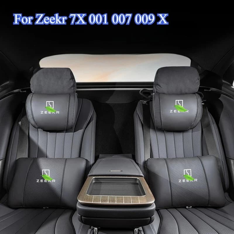 For Zeekr 7X 001 007 009 X Car Bearing Cover Folding Car Collar Leather Bearings Nappa Head Seat Bearings Lombari Support