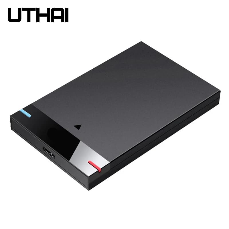 UTHAI Unità a stato solido da 2,5 pollici Custodia per HDD esterna Porta seriale SATA USB 3.0 Solid meccanico ad alta velocità senza attrezzi